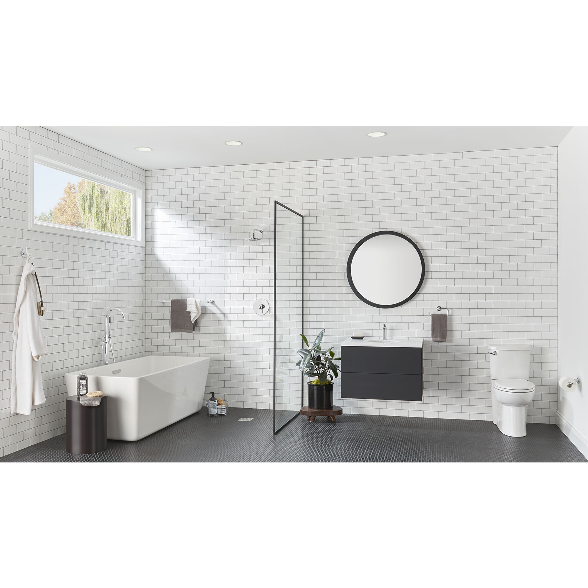 Studio® S Robinet de salle de bain monotrou à poignée unique 1,2 gpm/ 4,5 L/min avec poignée à levier